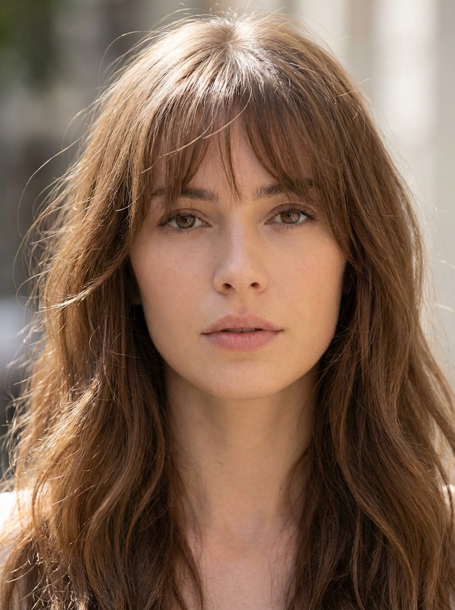 Wispy Bangs Portrait