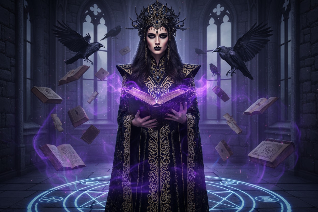 Dark Sorceress Theme preview