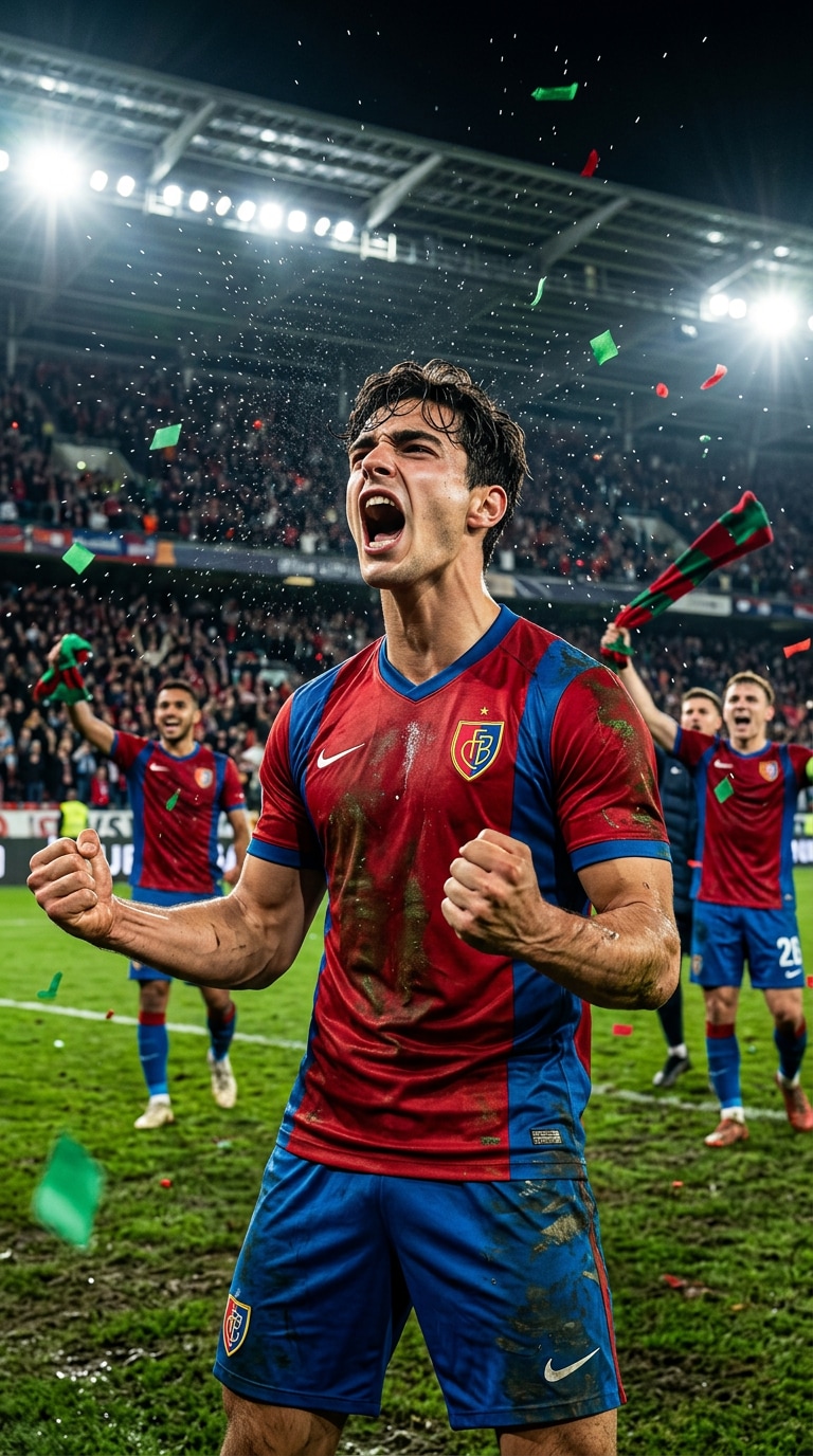 Crowd roar football goal celebration prompt