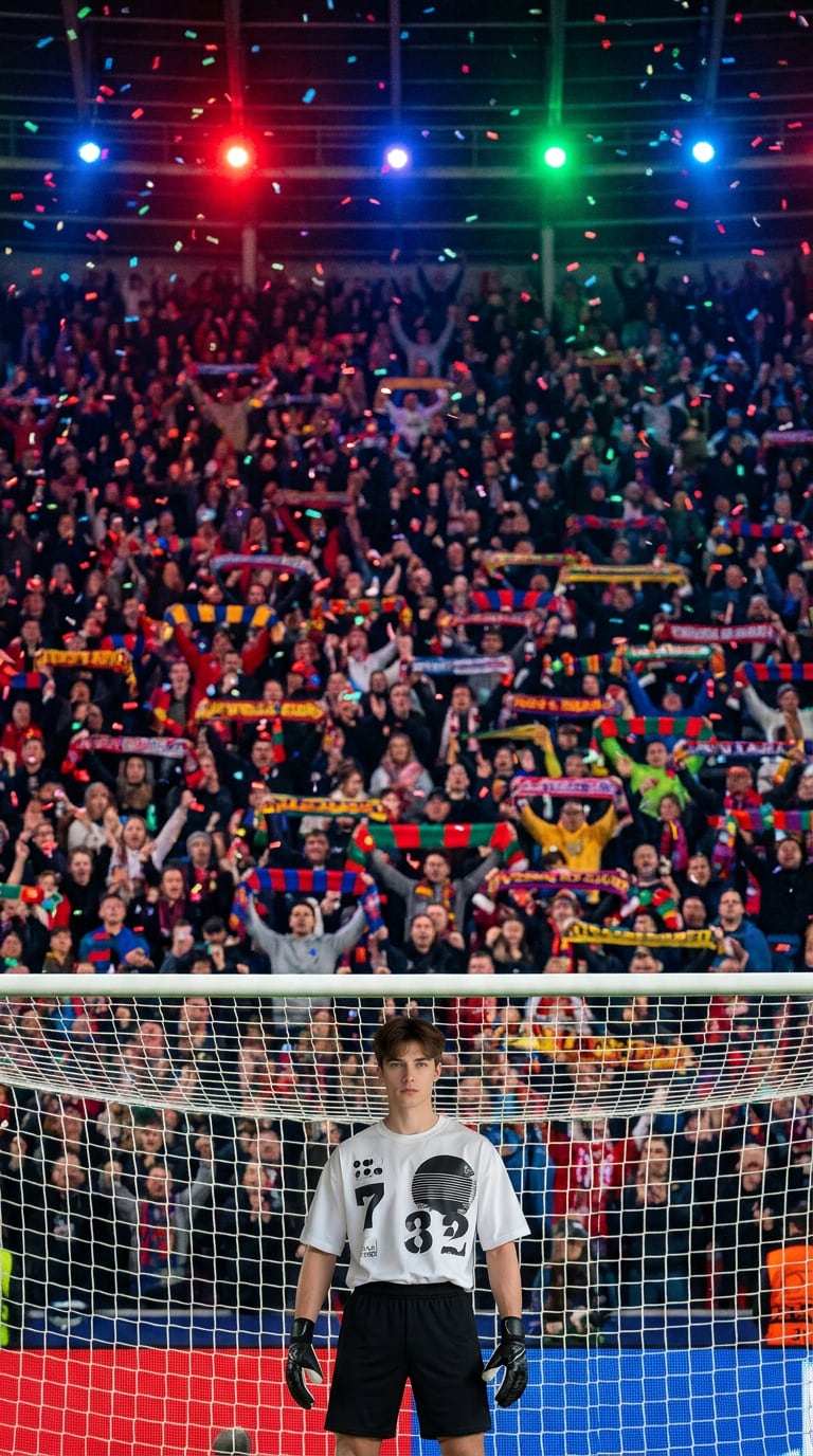 Fan wall goalkeeper wallpaper prompt