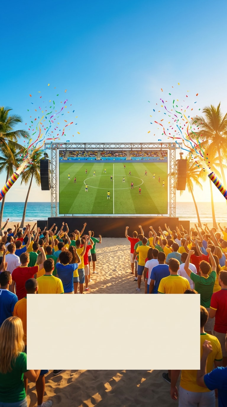 Miami fan festival poster AI prompt