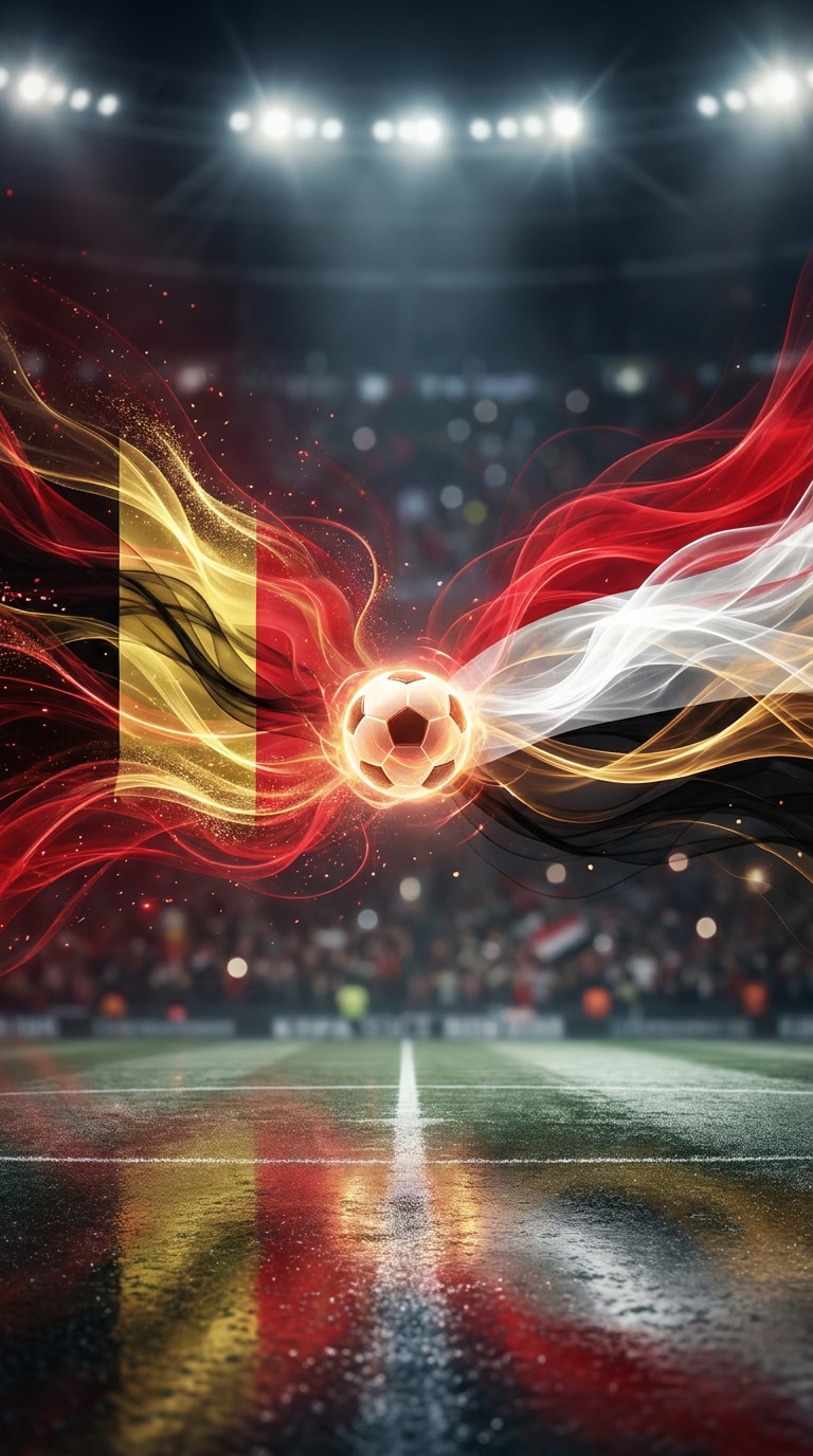 Belgium vs Egypt phone wallpaper prompt