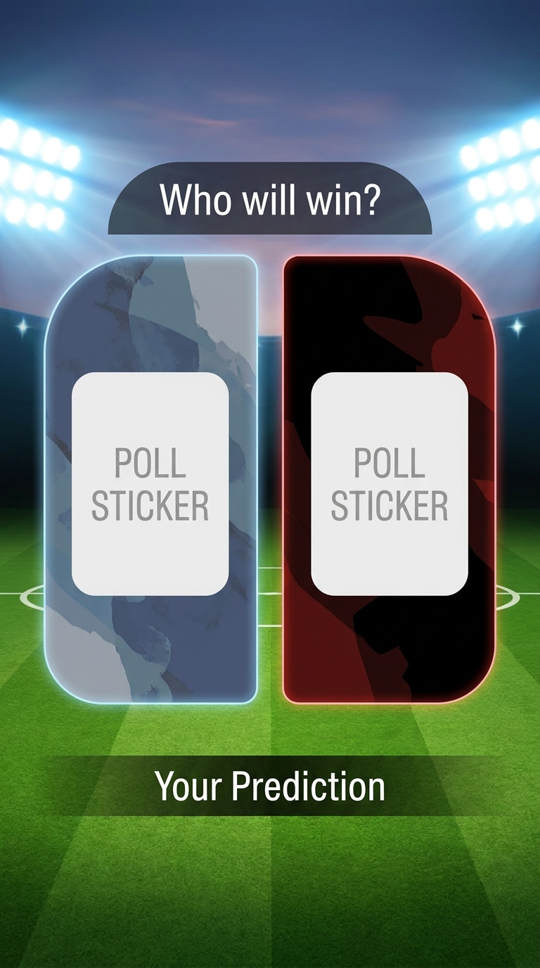 World Cup Instagram story poll prompt