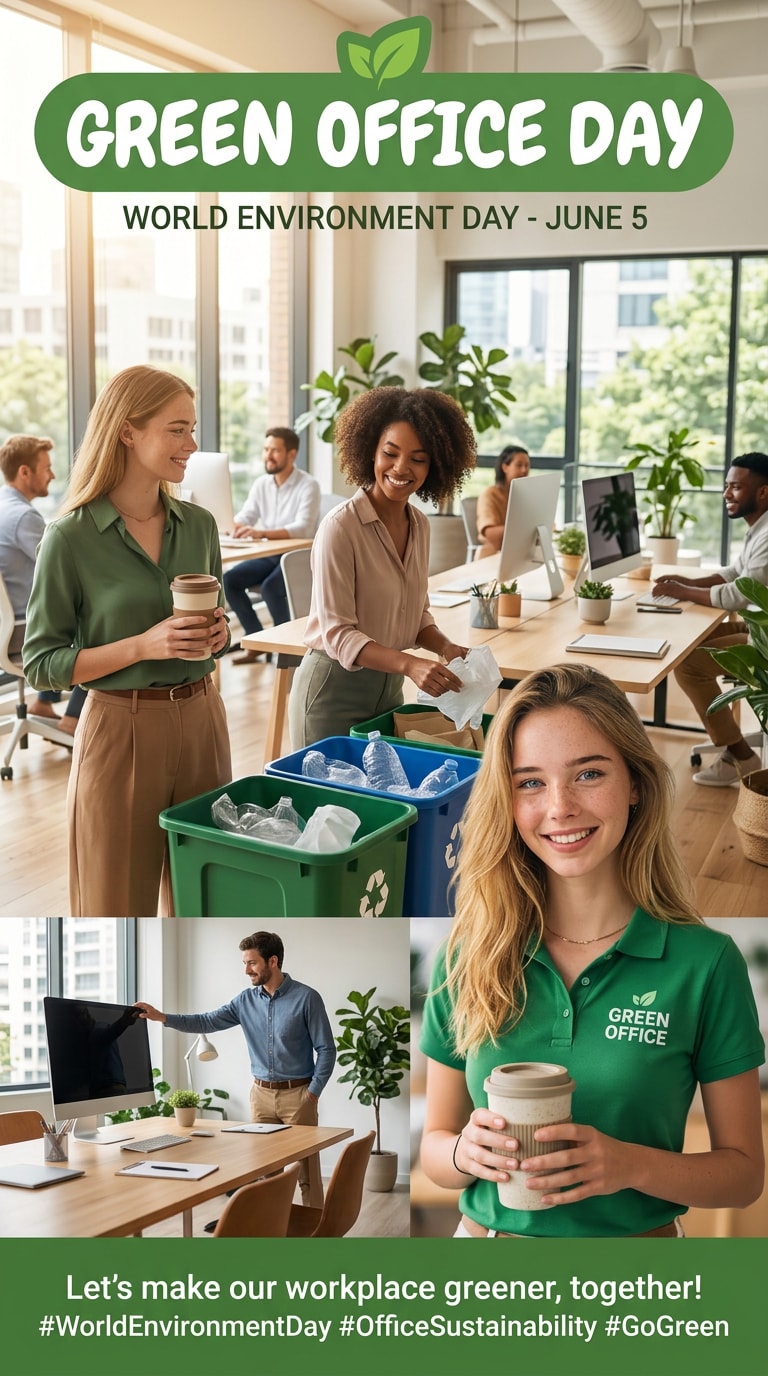 Green office World Environment Day CSR prompt