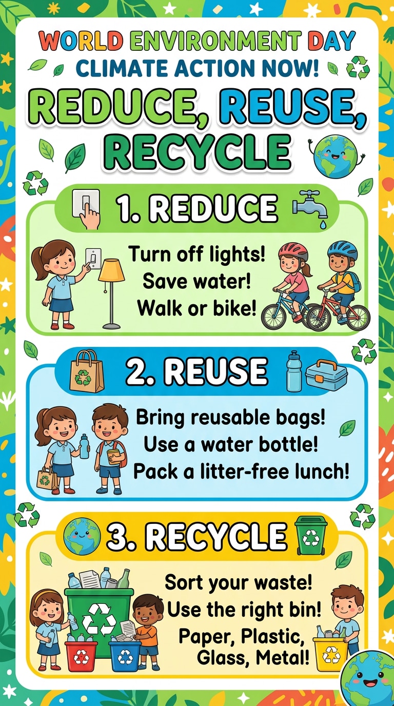 World Environment Day Instagram story AI prompt