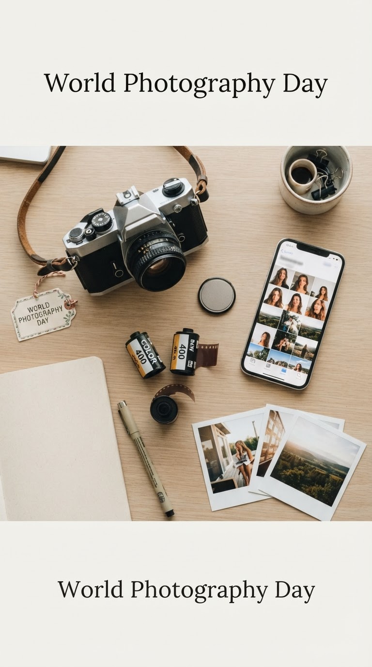 World Photography Day Instagram Post Prompt