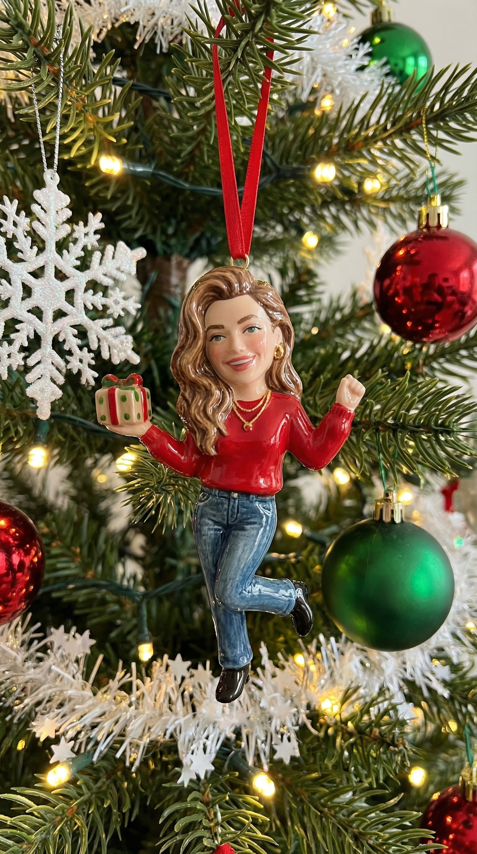 ai Christmas ornament