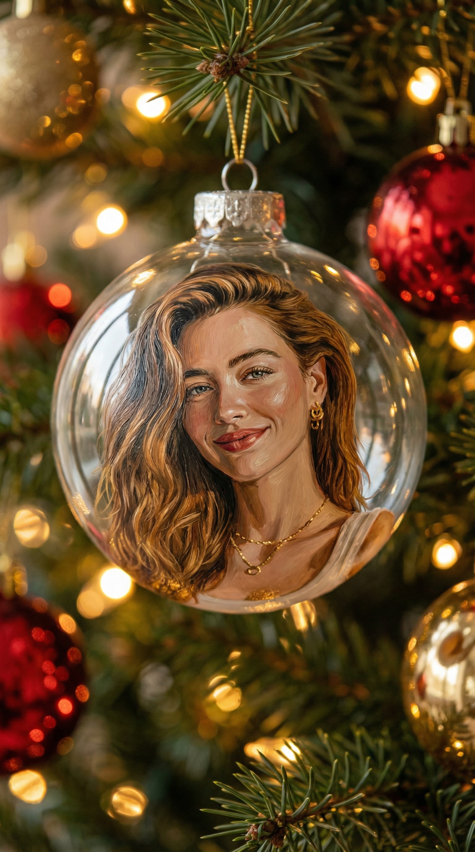 ai Christmas ornament