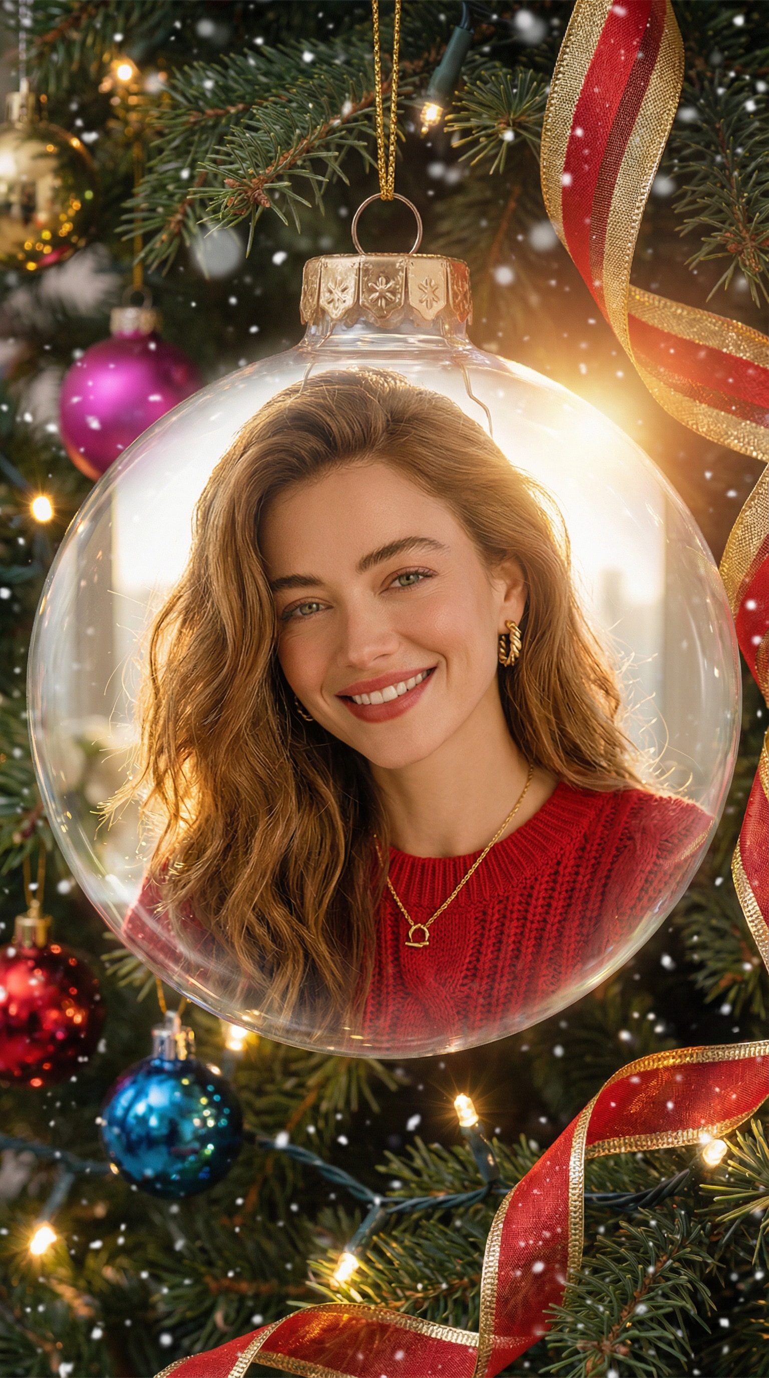 ai Christmas ornament