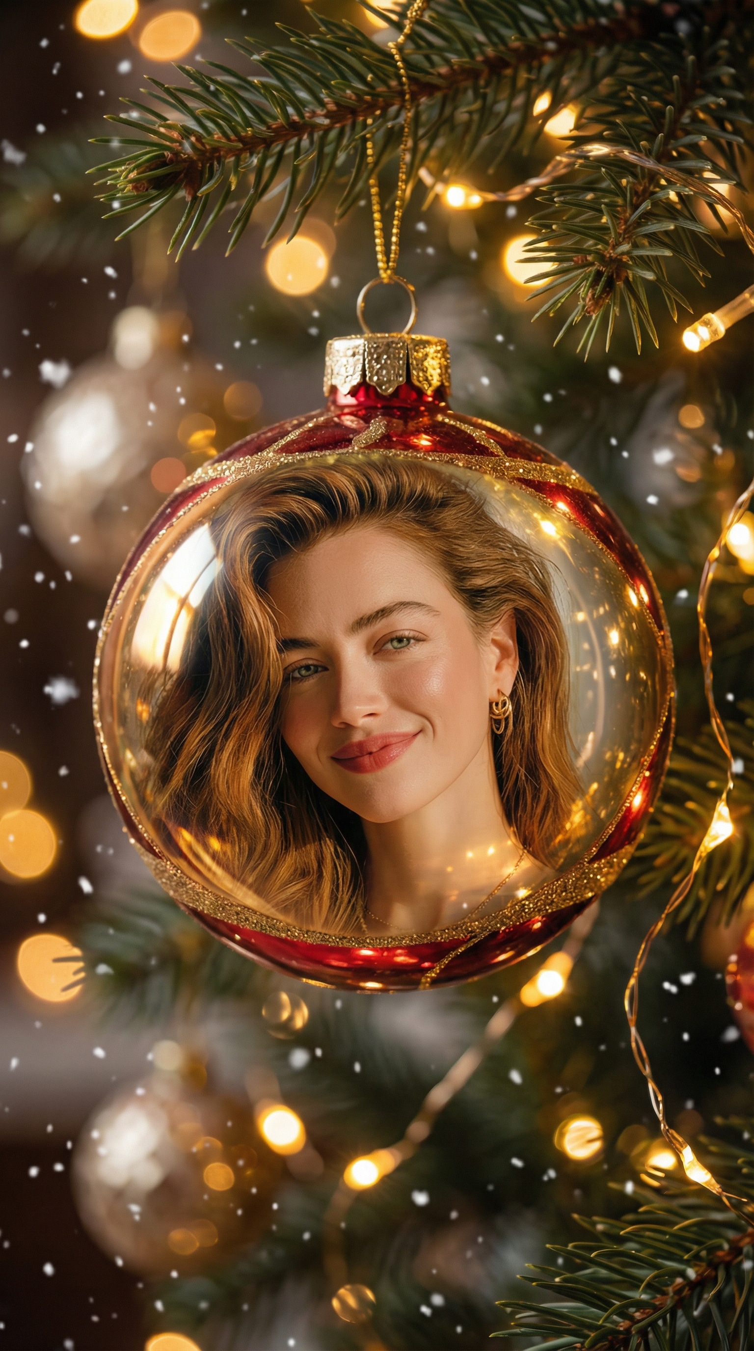 ai Christmas ornament