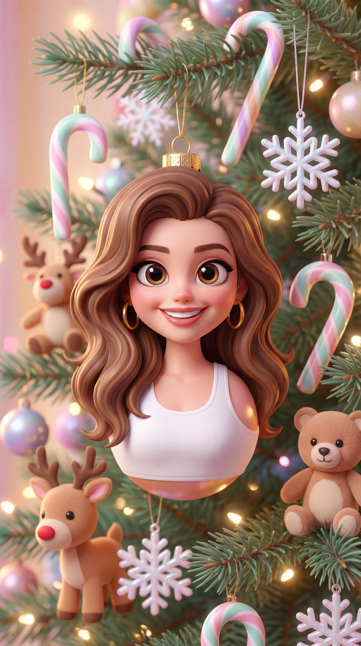 ai Christmas ornament