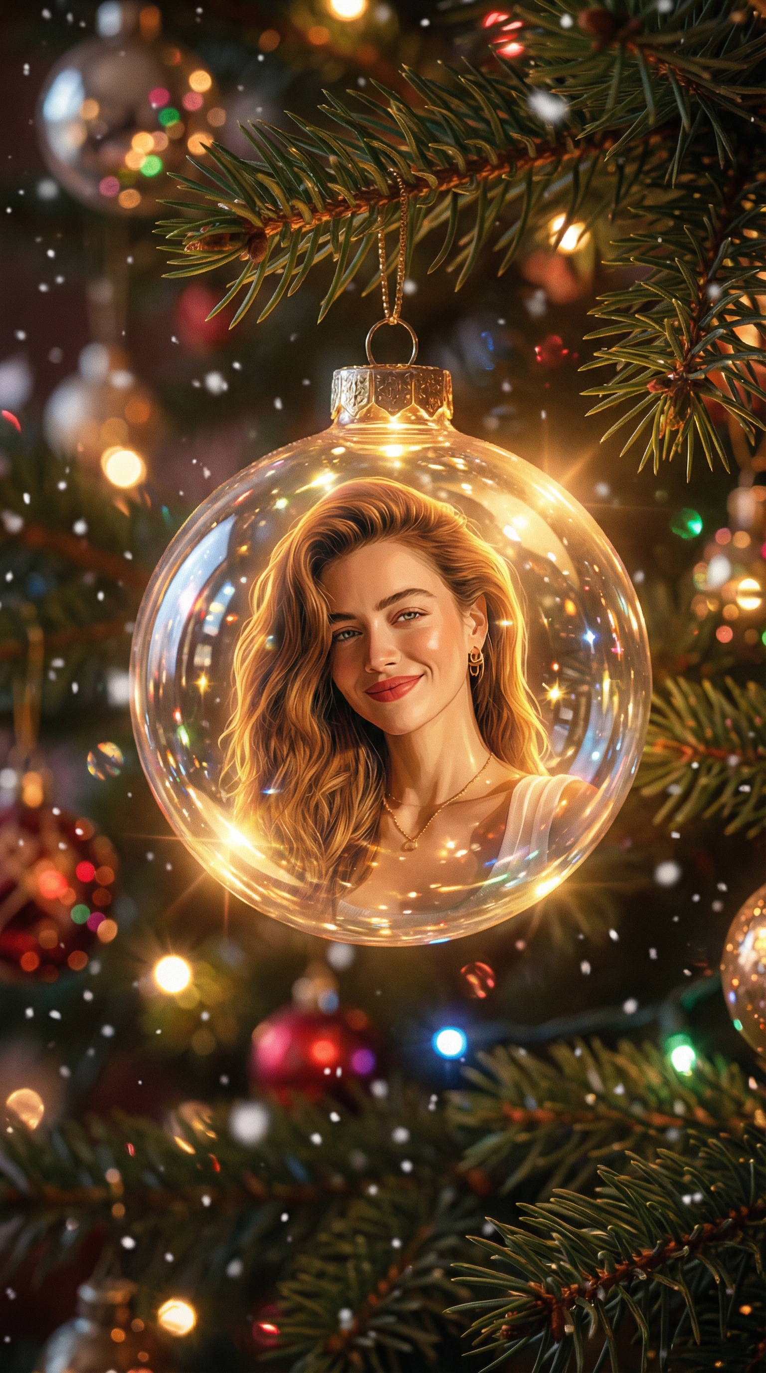 ai Christmas ornament