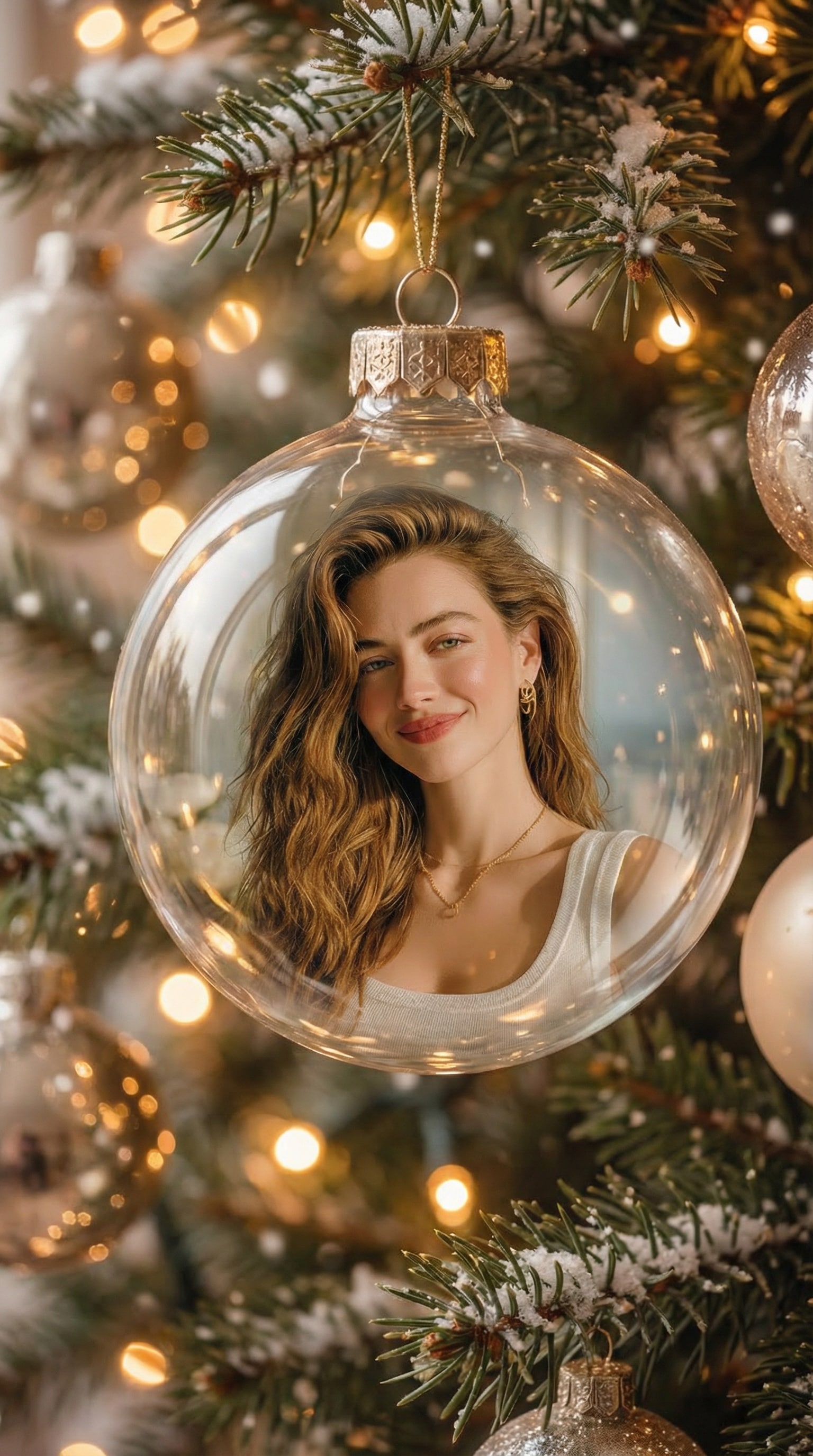 ai Christmas ornament