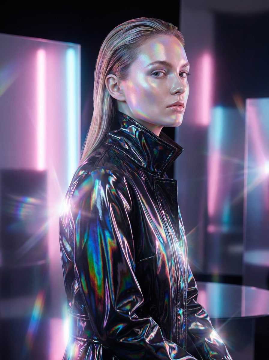 Y2K Iridescent Glow