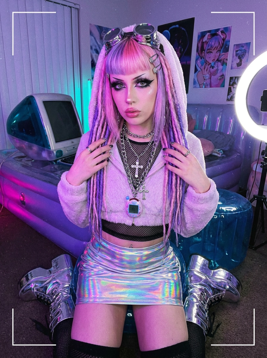 Y2K Pastel Goth
