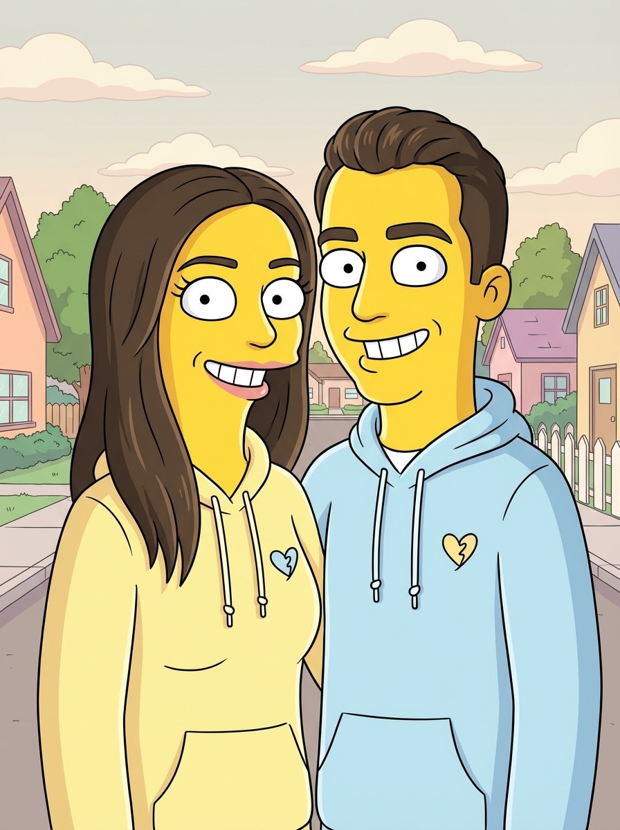 Couple Portrait Parody