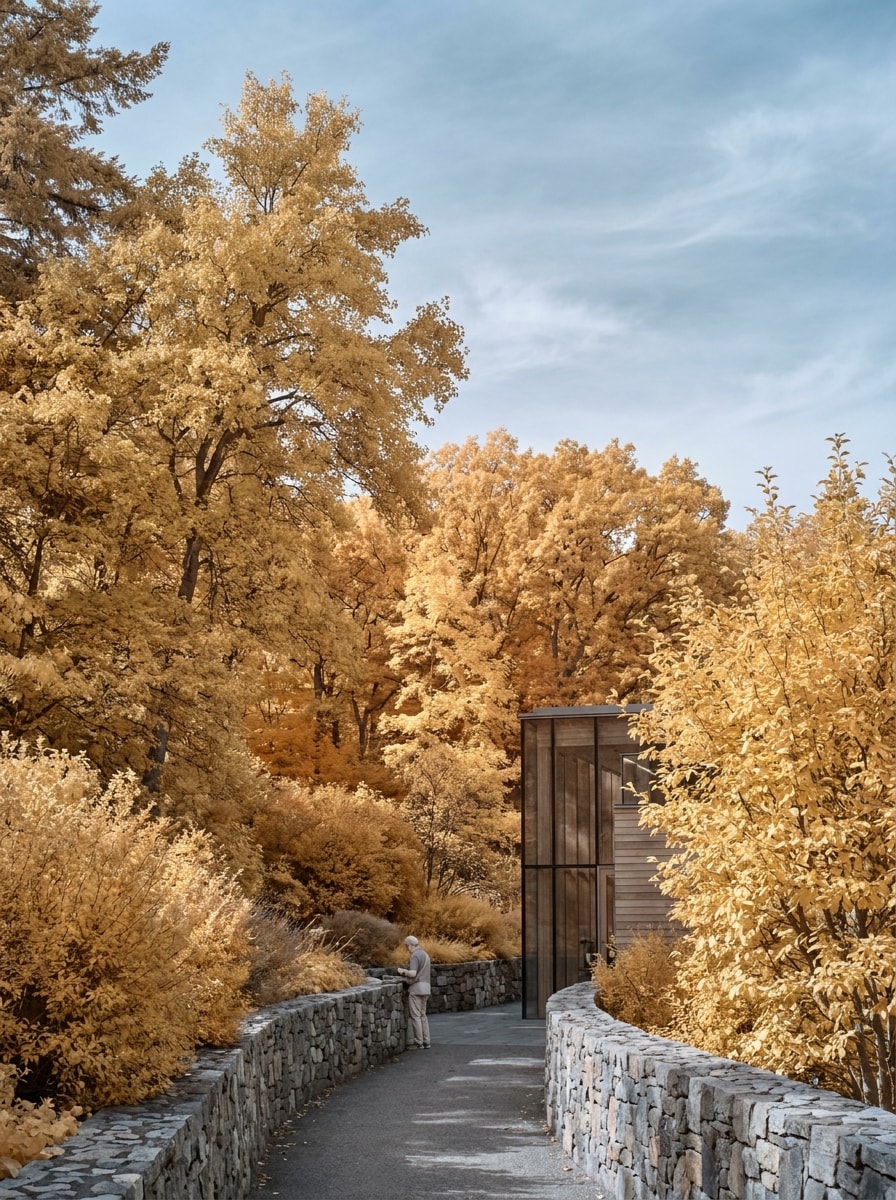 Yellow IR Chrome Look