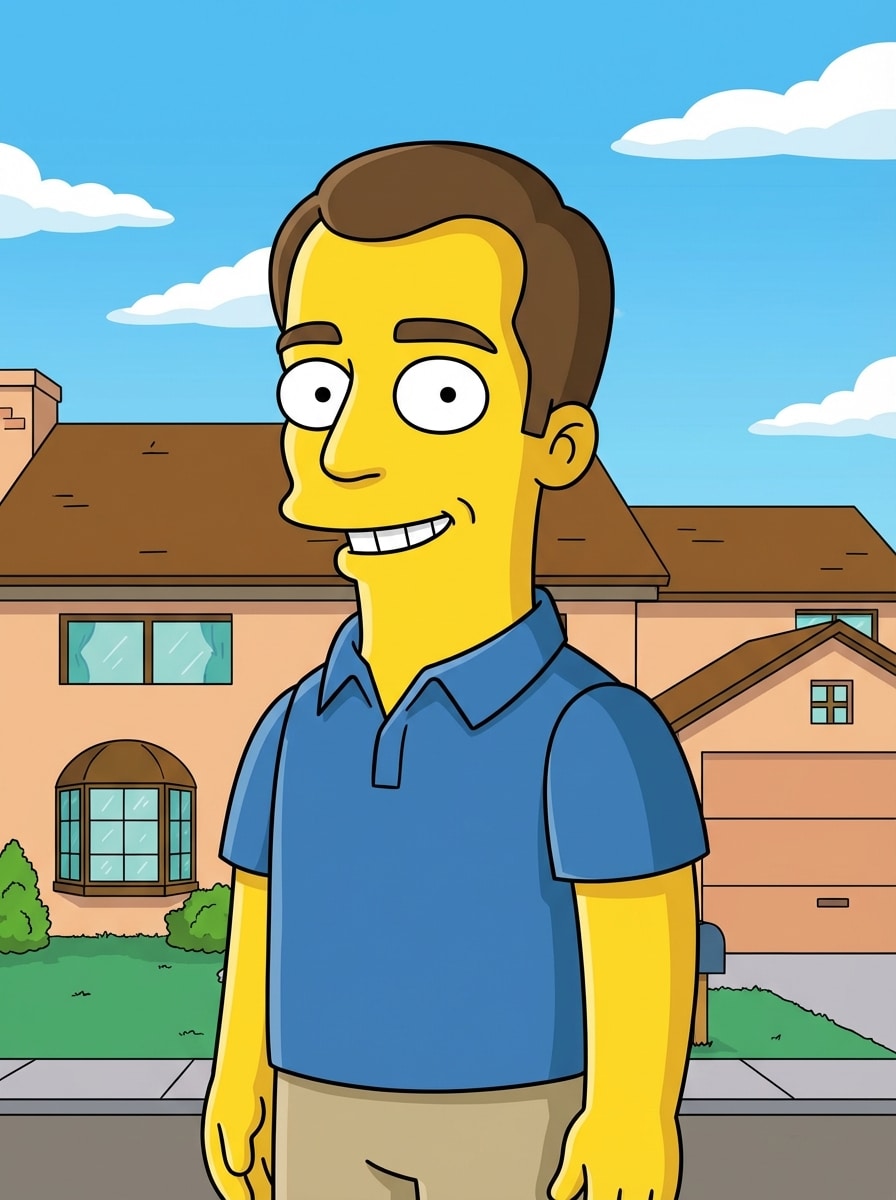 Yellow Sitcom Portrait