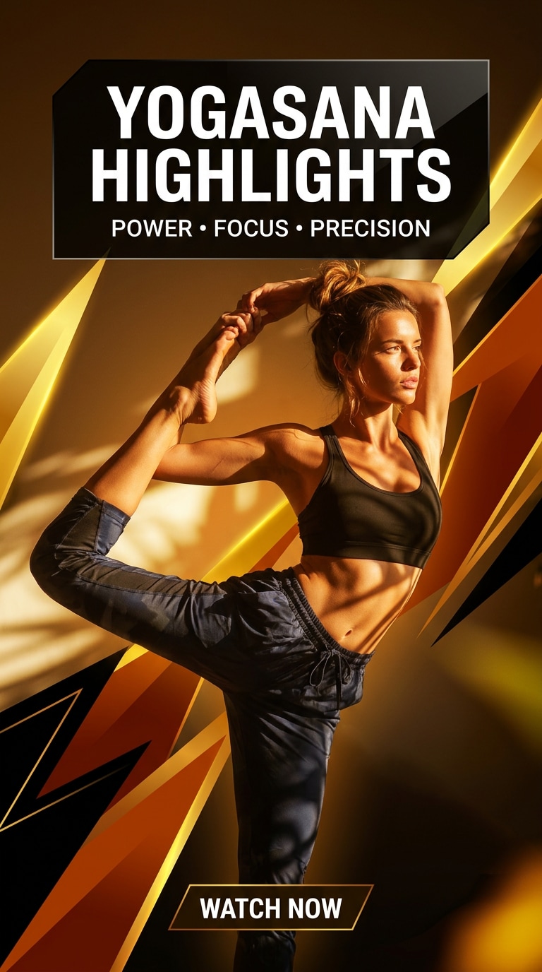 Yoga championship social media post prompt