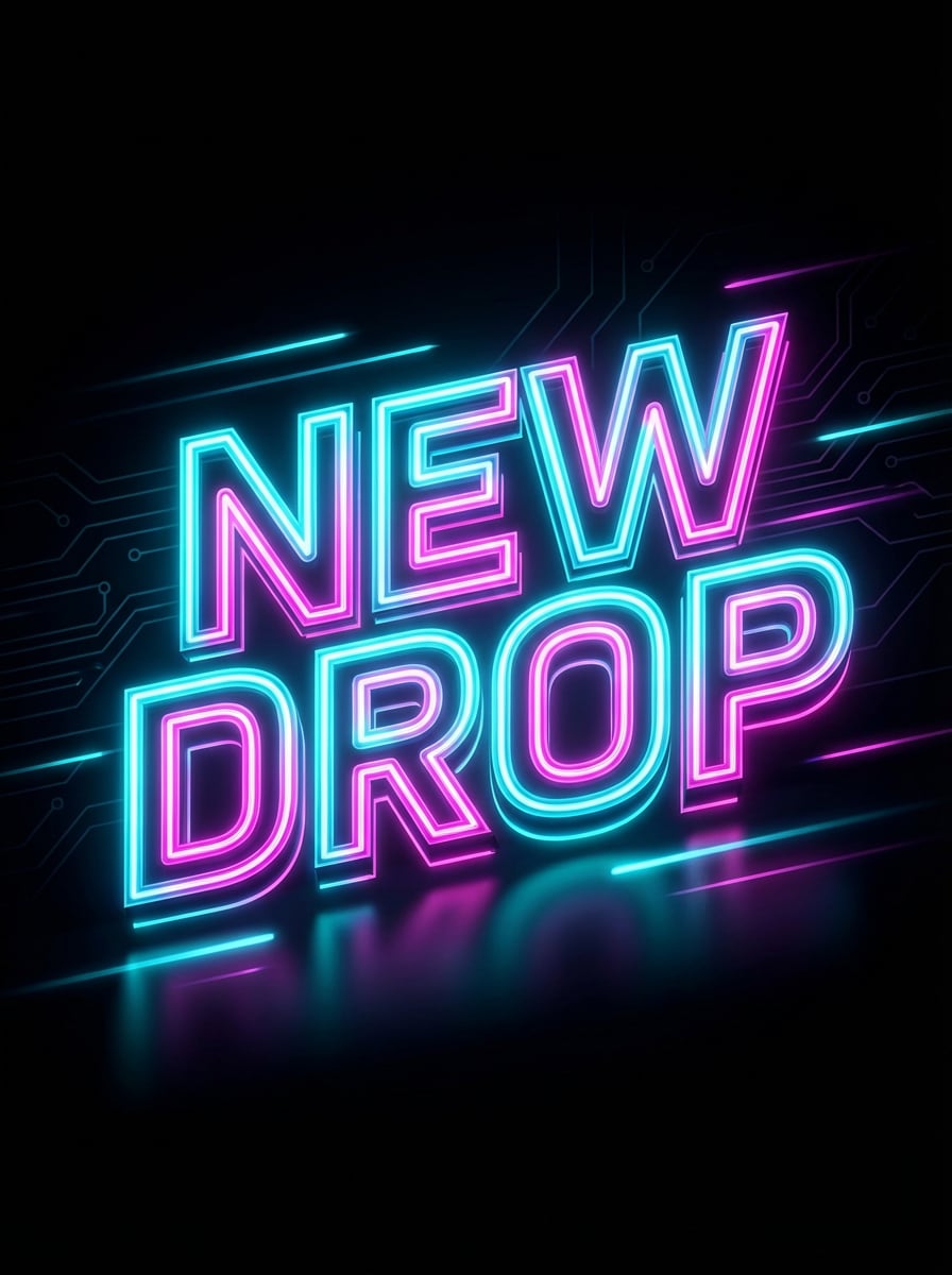 YouTube Thumbnail Neon