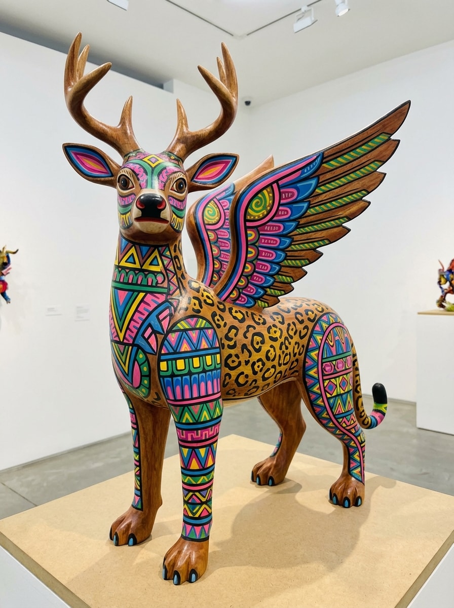 Zapotec Pattern Beast