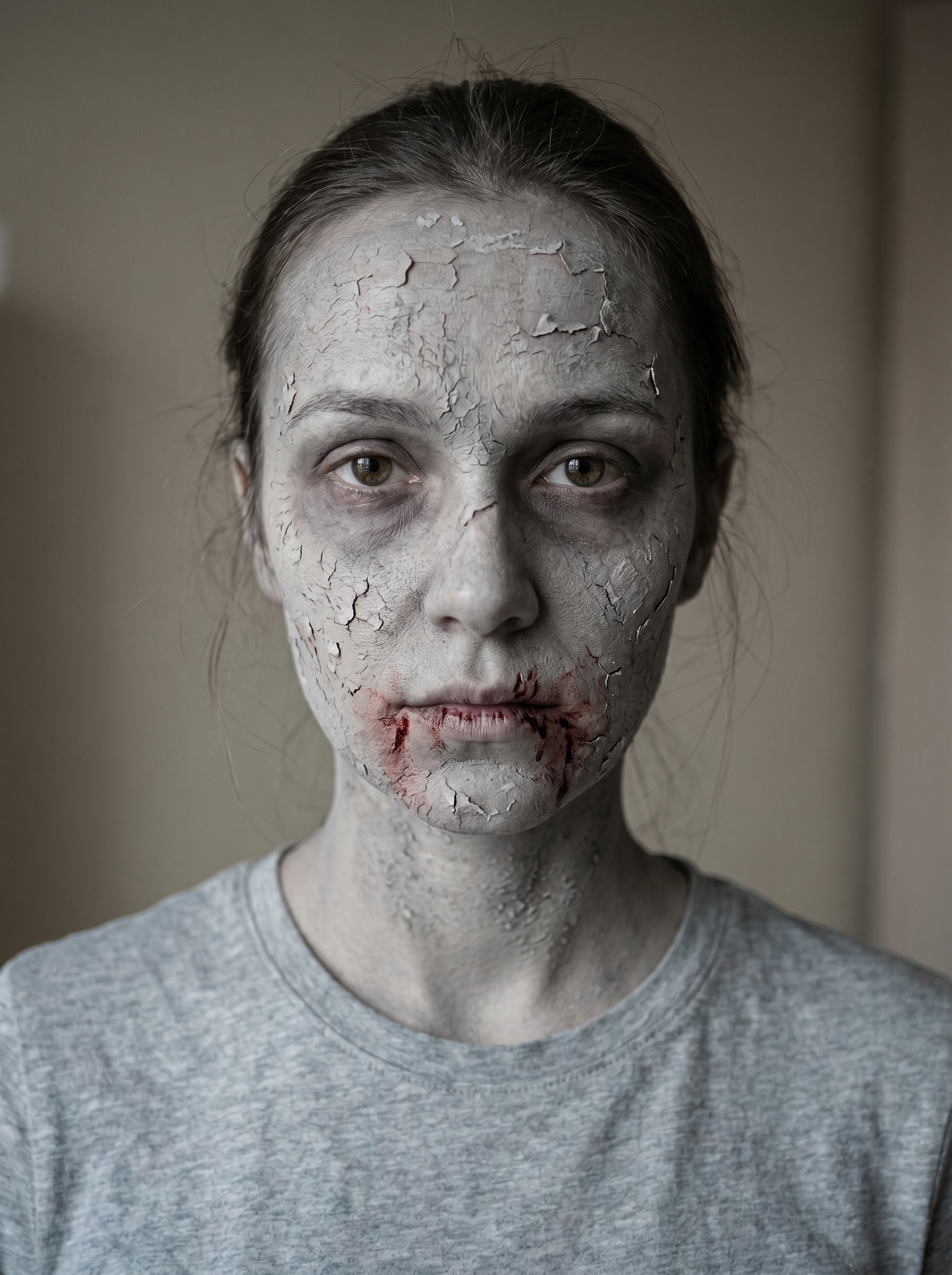Zombie Makeup Filter After