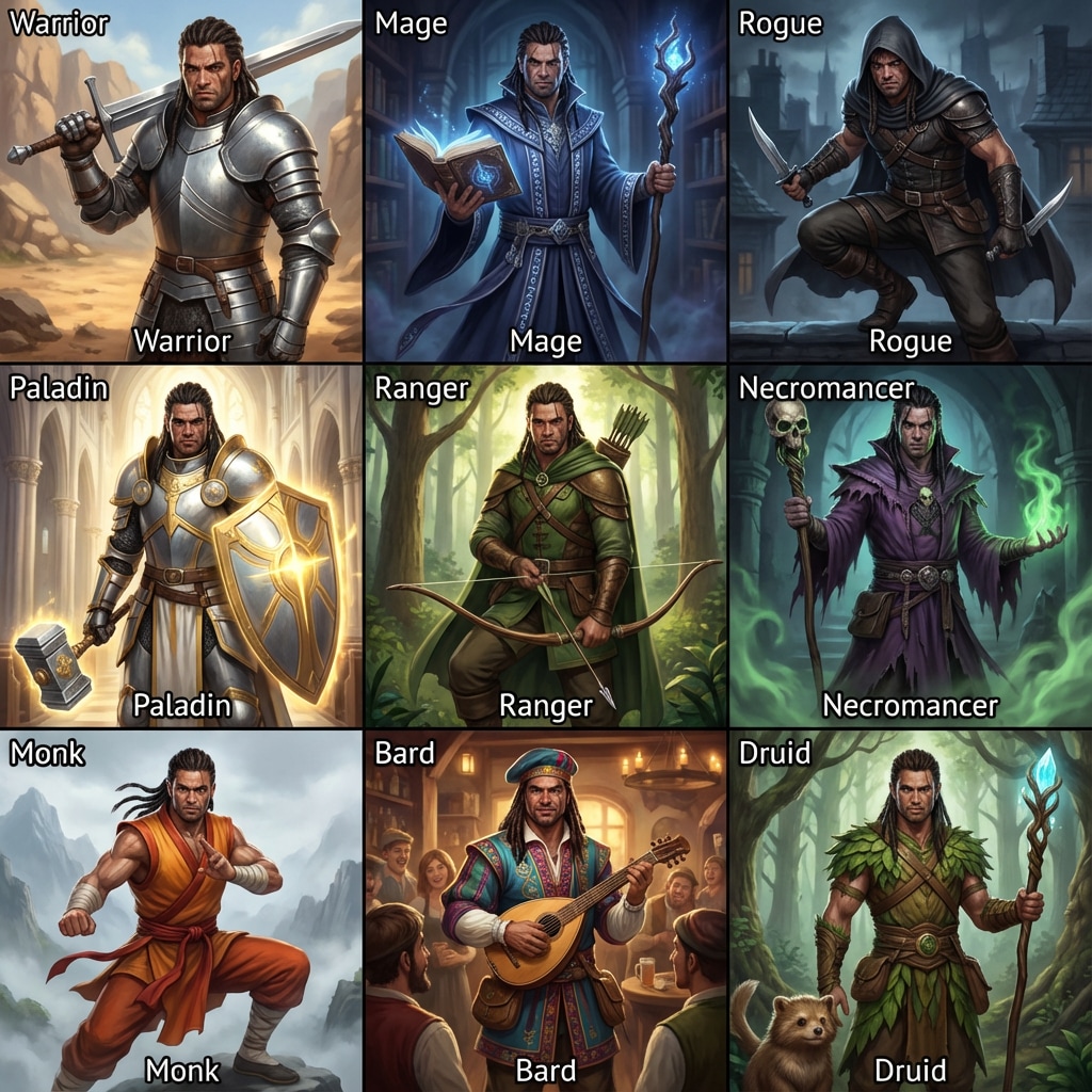 Mythical Animal Grid 8