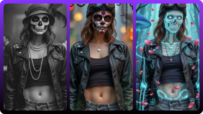 Consistent Halloween Character Styling