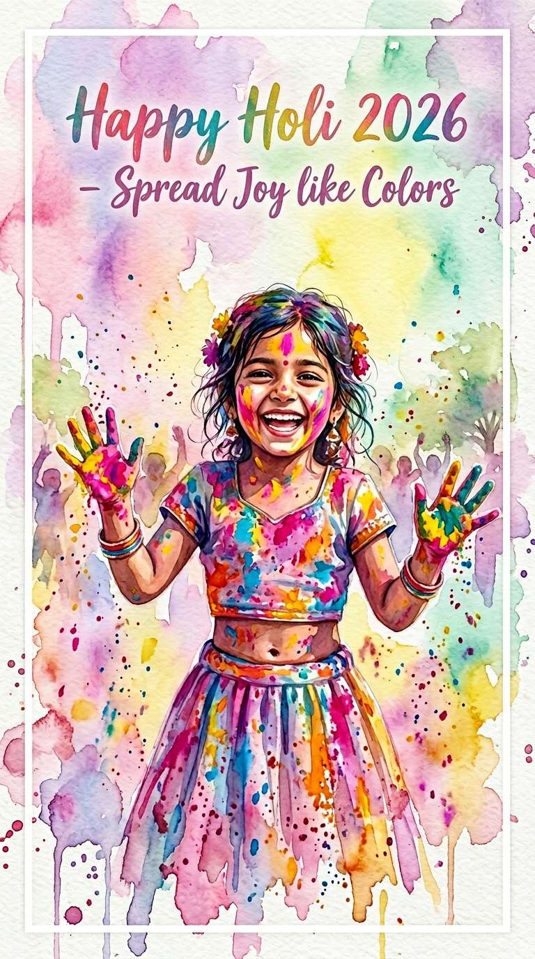 ai holi card maker