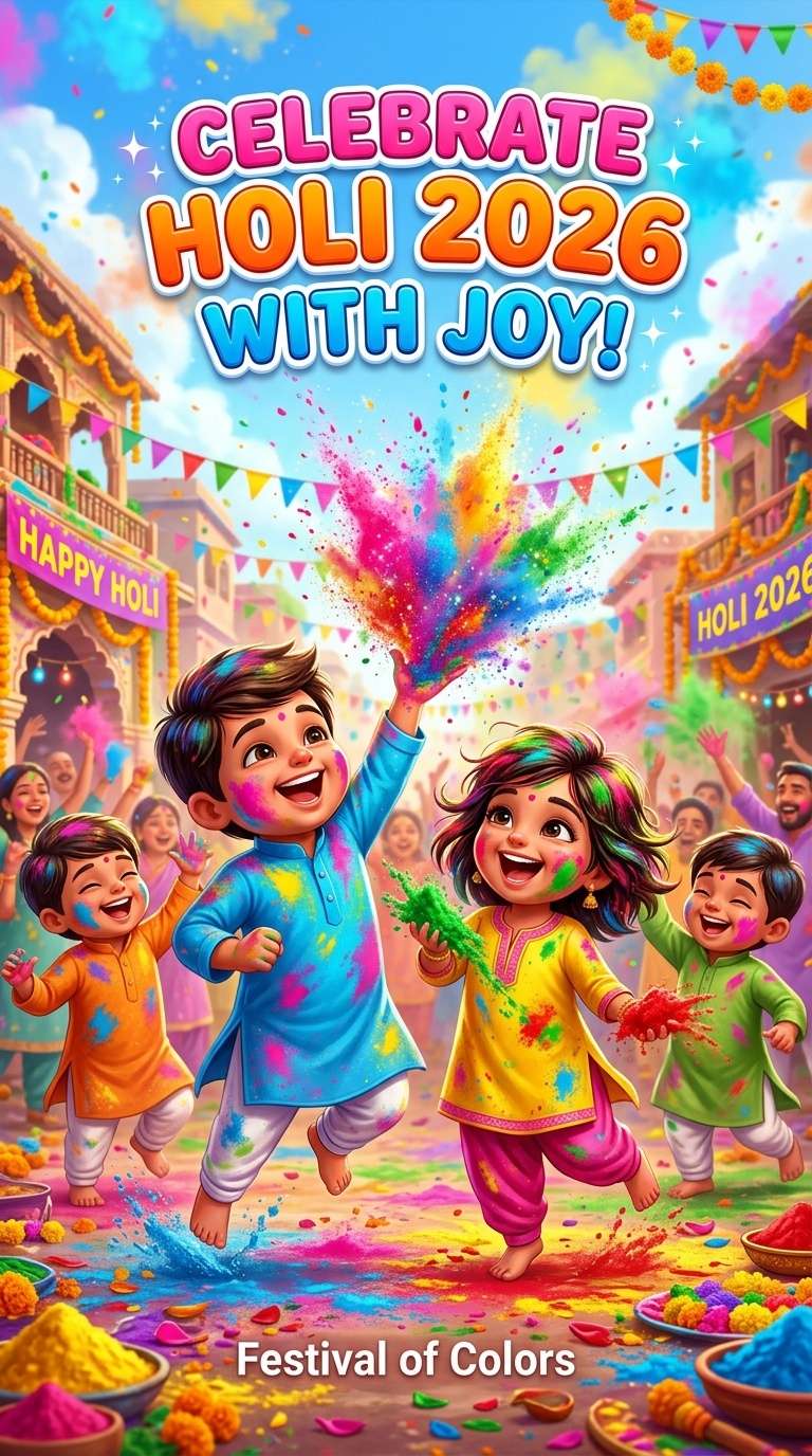 ai holi poster maker