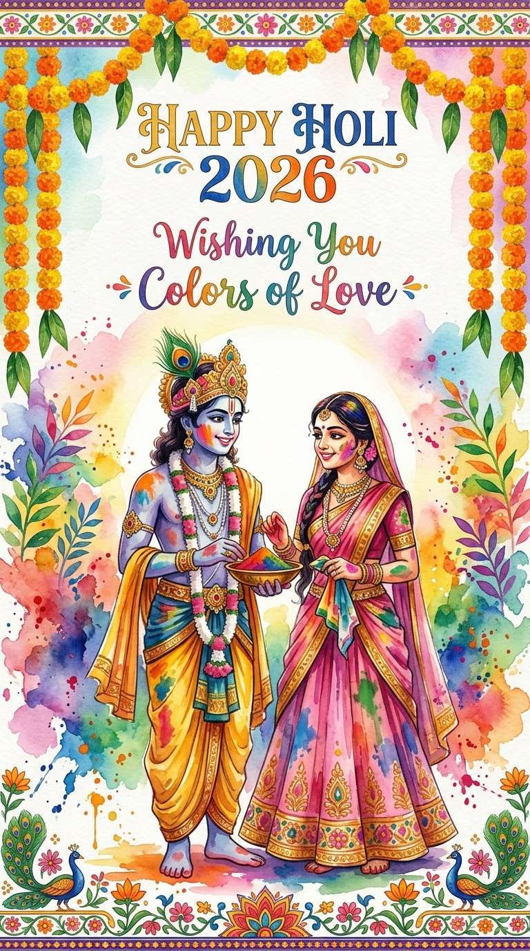 ai holi card