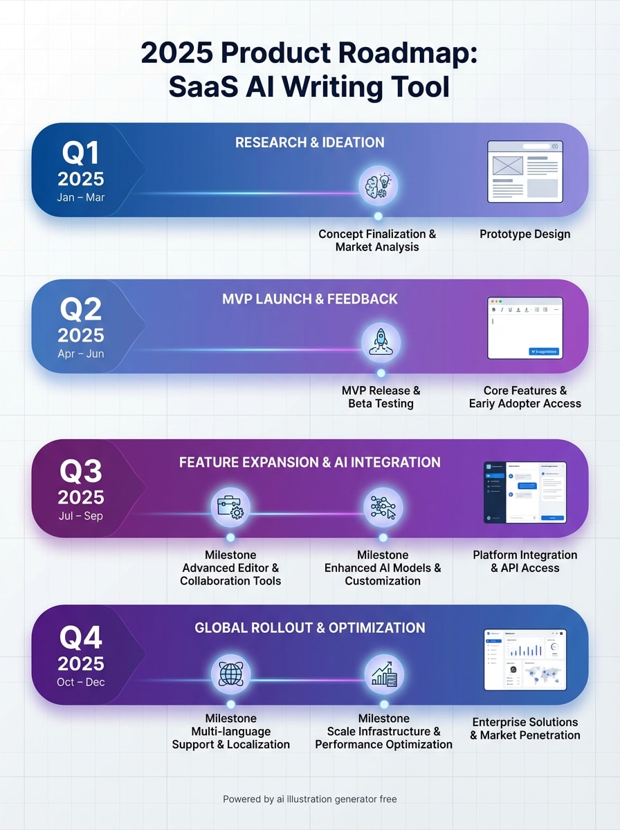 Product roadmap – AI prompt sample