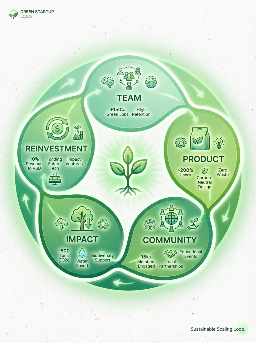 Business growth chart – AI prompt sample