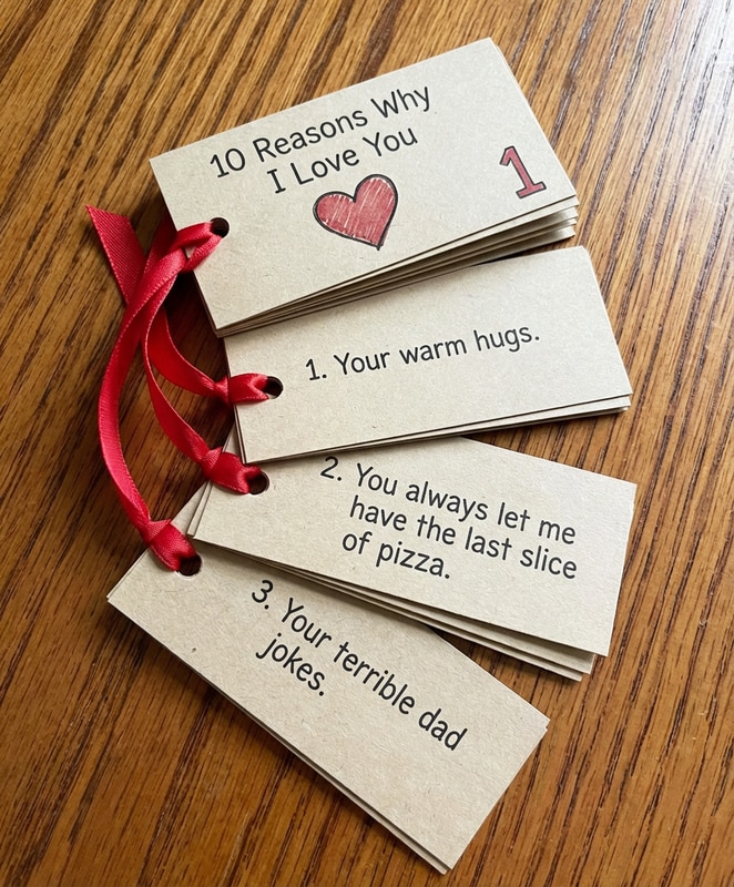 52 Reasons Why I Love You Valentine's Card for Boyfriend