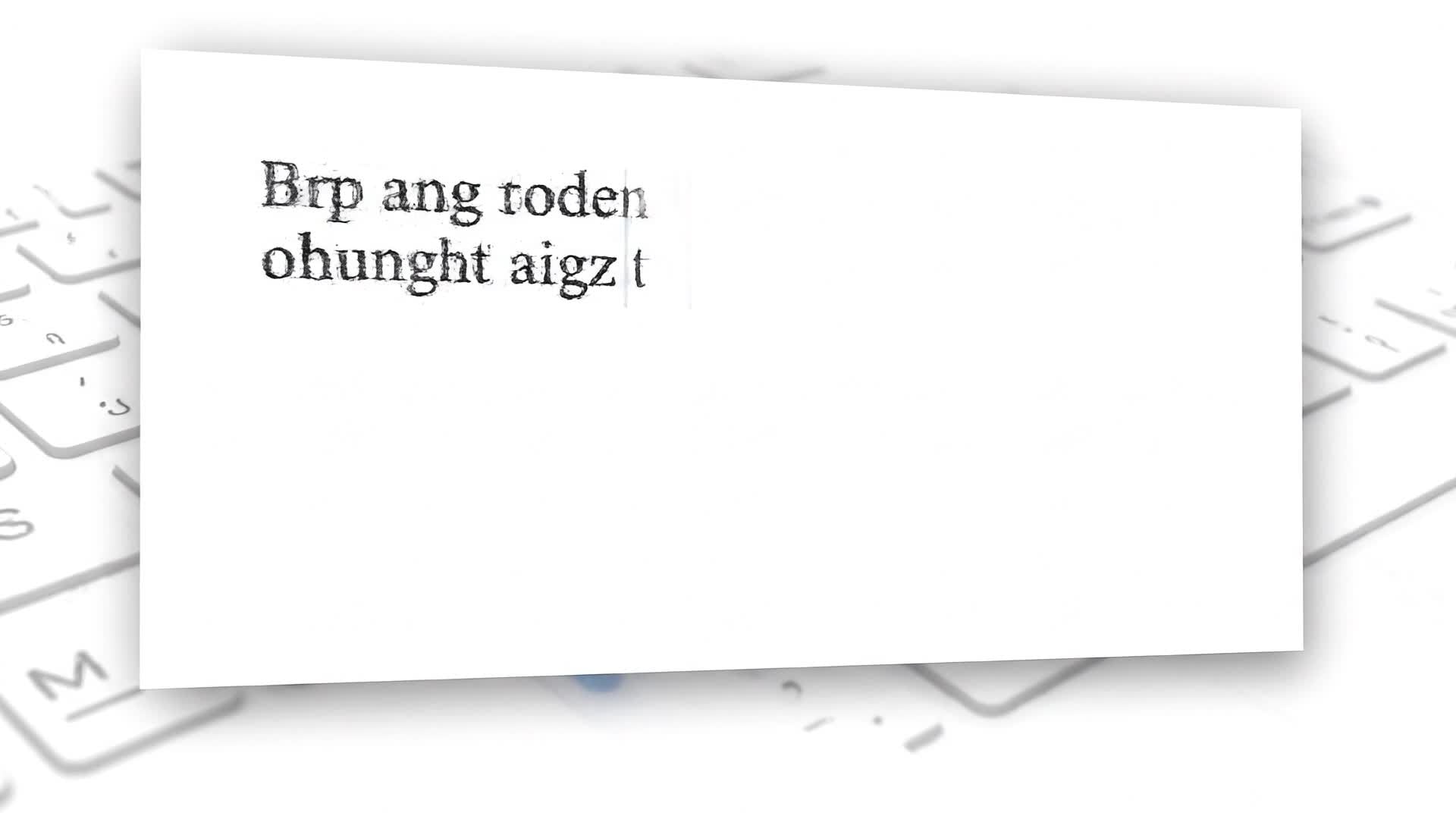 Generated video with bottom caption overlay