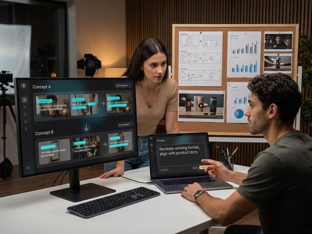 AI-powered recreation aligned with ad formats