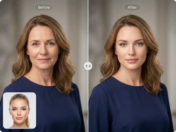age face swap face swap example