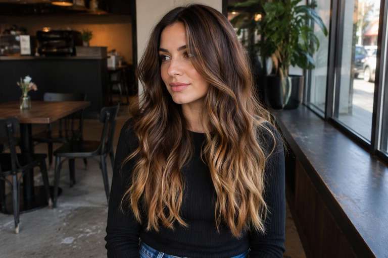 Richer Toffee Ends hair color result