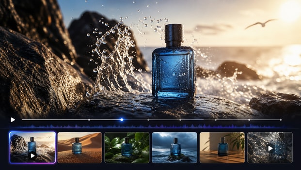Original AI video and image creation from AI content generator insights with Media.io