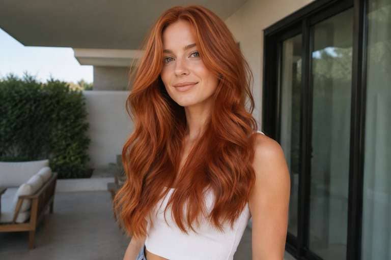 Muted Cowgirl Copper hair color result