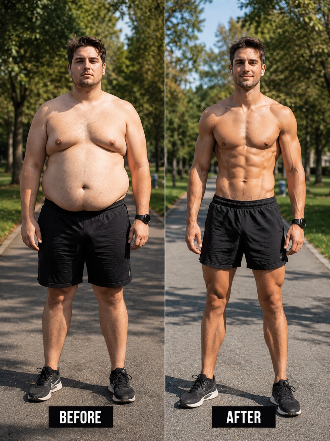 outdoor running transformation ai