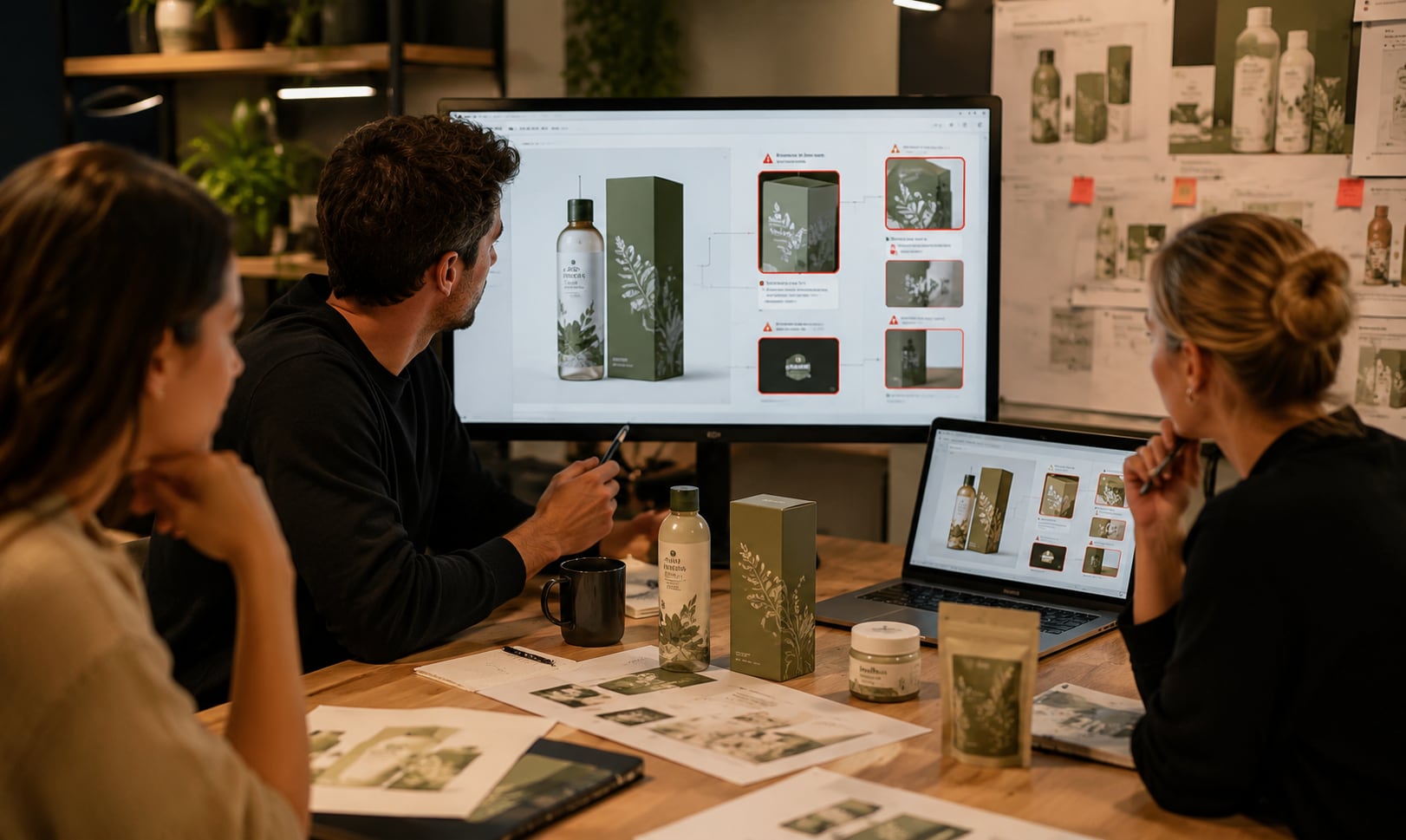 trademark image checker for packaging and product design