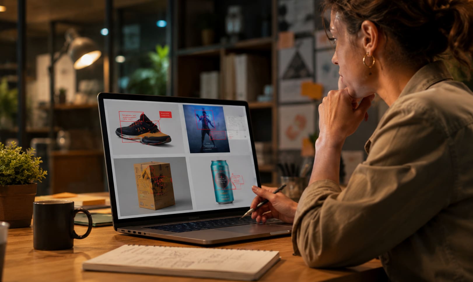 AI image IP checker for outsourced design acceptance