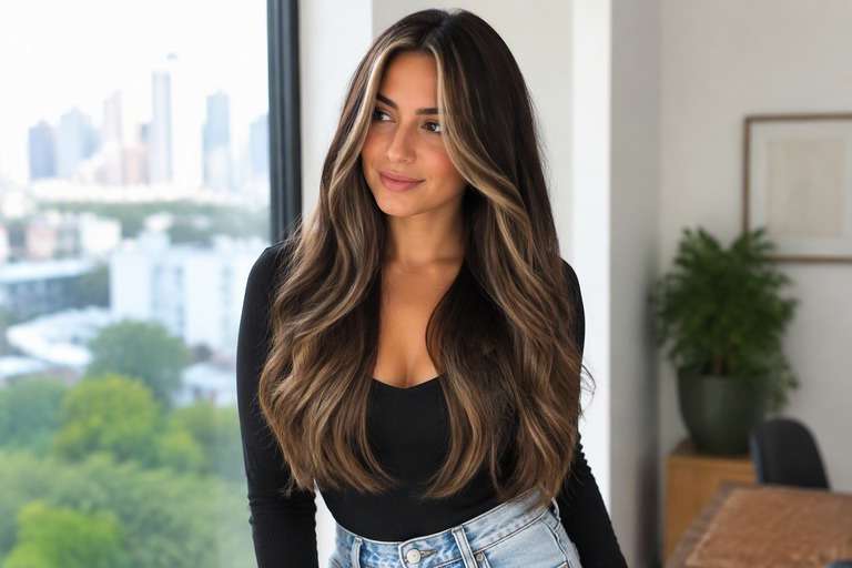 Creamy Caramel Front hair color result