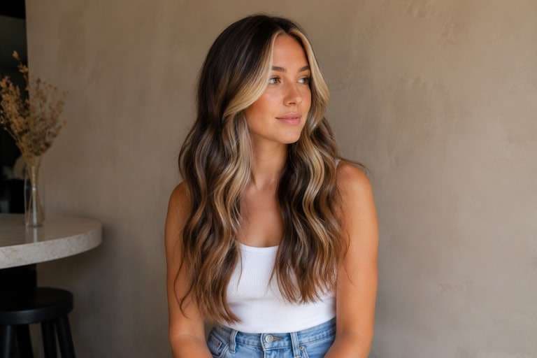 Bold High Contrast hair color result