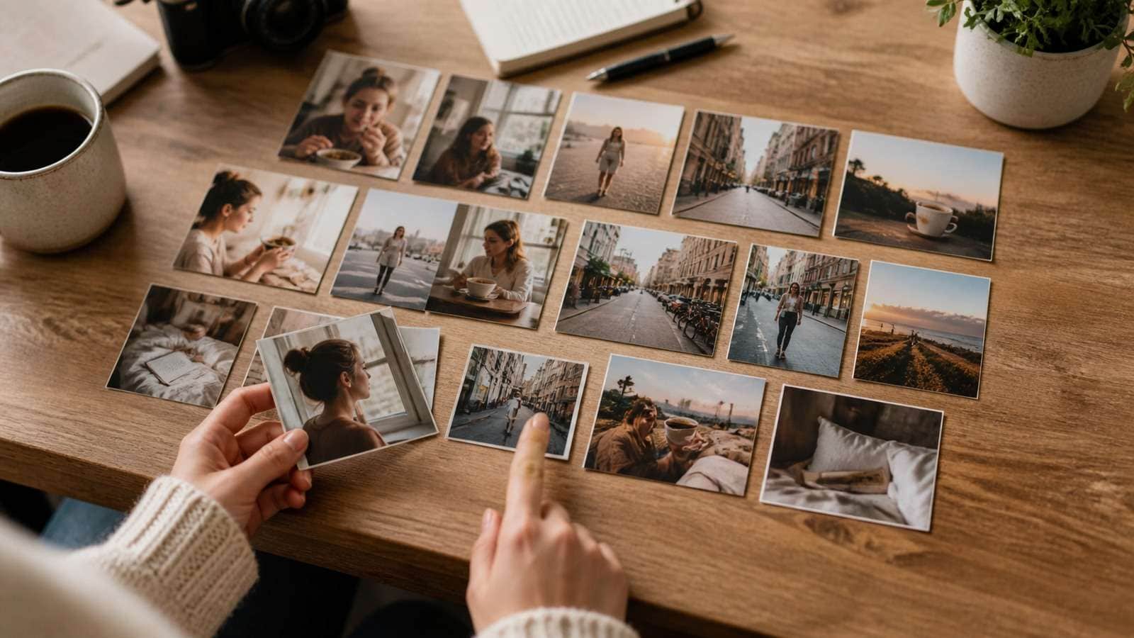 AI Photodump Prompt Examples visual example for AI photodump