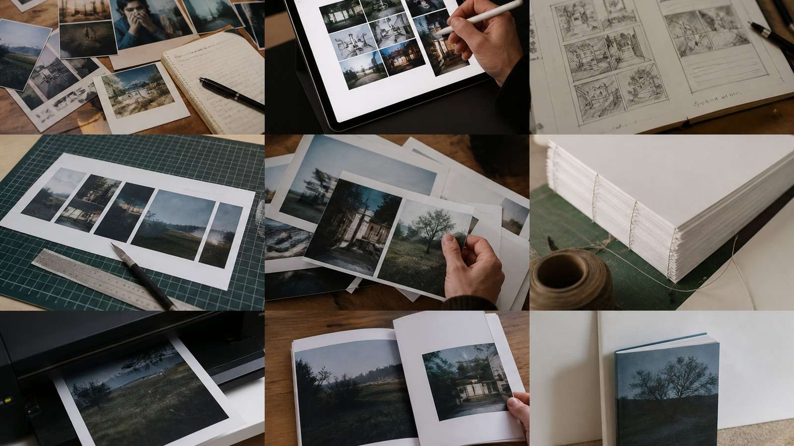 What Is the AI Photodump Trend? visual example for AI photodump