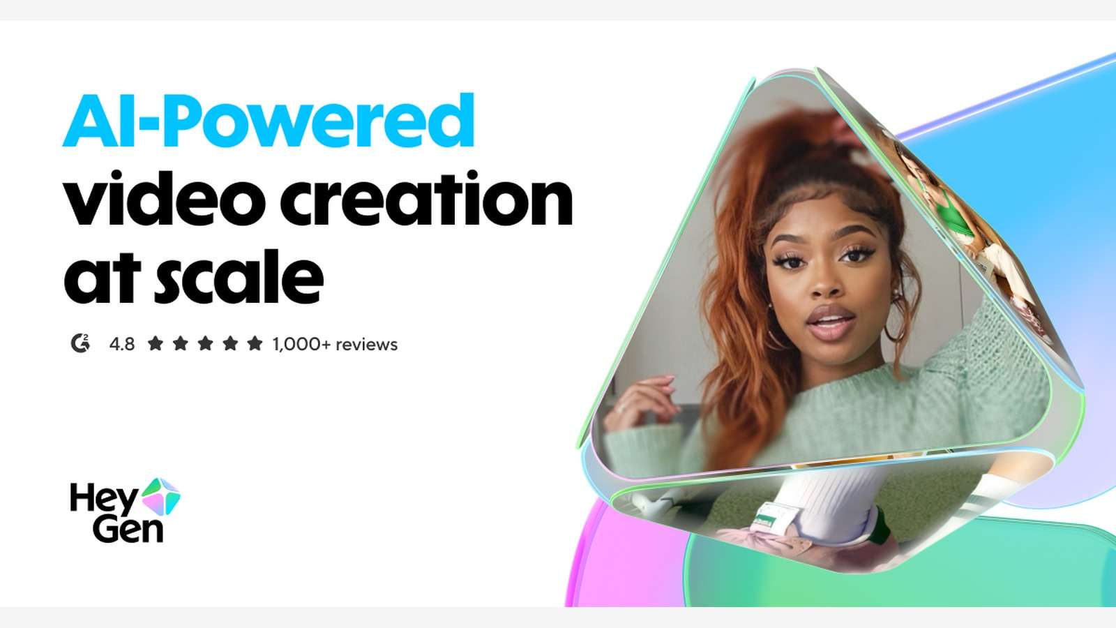 HeyGen official avatar presenter video visual for spokesperson previs
