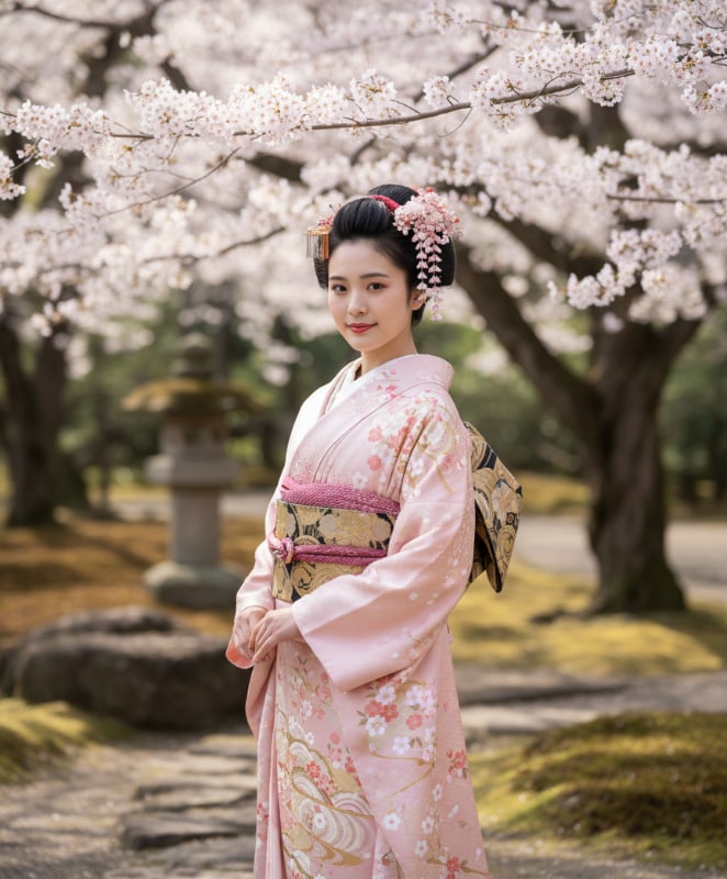 Ai Sakura Kimono Portrait 8