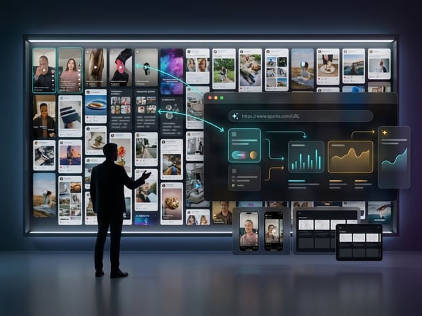AI tool detecting trending content formats